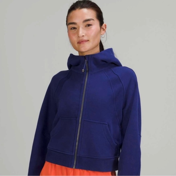 lululemon athletica Tops - Larkspur Lululemon Oversized Scuba Full Zip